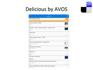 Delicious by AVOS
 