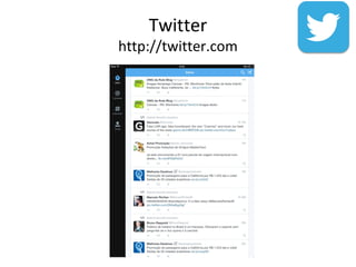 Twitter
http://twitter.com
 