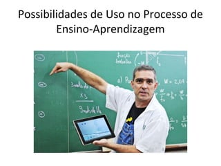 Possibilidades de Uso no Processo de
Ensino-Aprendizagem
 