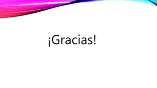 ¡Gracias!
 