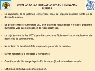Uso eficiente de energía en Iluminación (Alumbrado) Público del Ecuador, Universidad Nacional de Loja