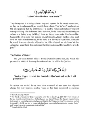 © Islamic Online University Usool at-Tafseer
http://www.islamiconlineuniversity.com 19
ß‰tƒ )«!$#s-öqsùöNÍk‰É‰÷ƒr&(4
“Alla...