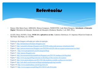 Uso pedagógico da web 2