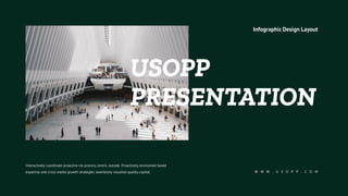 Interactively coordinate proactive via process centric outside. Proactively envisioned based
expertise and cross-media growth strategies seamlessly visualize quality capital. W W W . U S O P P . C O M
Infographic Design Layout
 