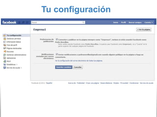 Tu configuración
 