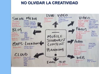 NO OLVIDAR LA CREATIVIDAD

 