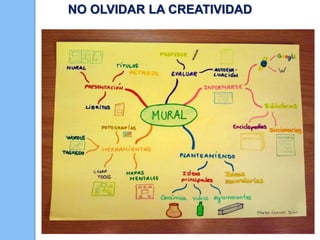 NO OLVIDAR LA CREATIVIDAD

 