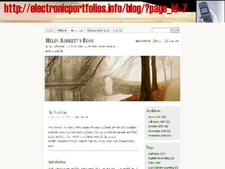 http://electronicportfolios.info/blog/?page_id=7   