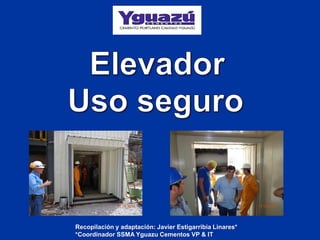 Recopilación y adaptación: Javier Estigarribia Linares* 
*Coordinador SSMA Yguazu Cementos VP & IT  