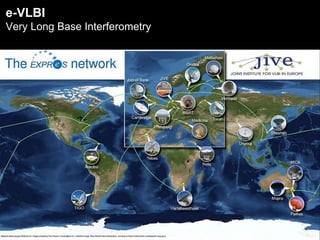 e-VLBI
Very Long Base Interferometry
 