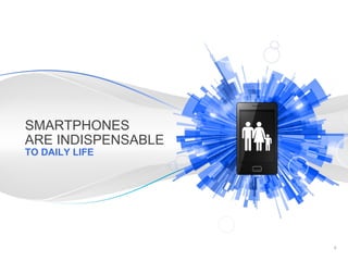 Google Confidential and Proprietary
SMARTPHONES
ARE INDISPENSABLE
TO DAILY LIFE
5
 