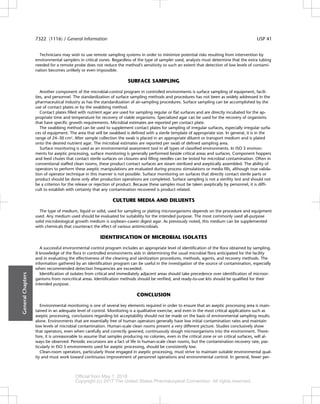 Usp 1116 | PDF