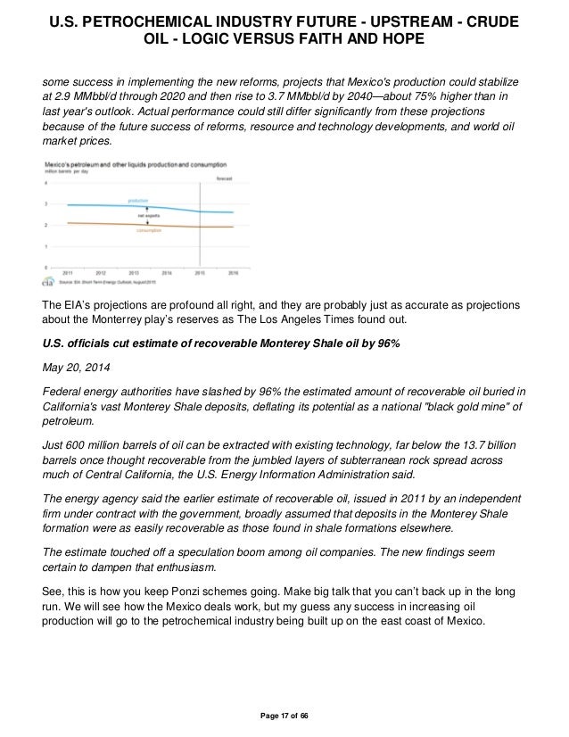 u s petrochemical industry