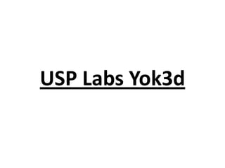 USP Labs Yok3d

 