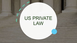 US PRIVATE
LAW
 