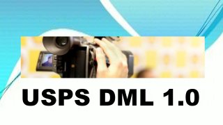 USPS DML 1.0
 