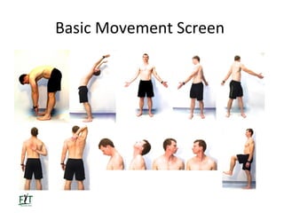Functional Movement Screens for the Tennis Professional | PPT