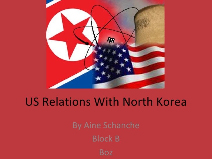 Us relations with north korea