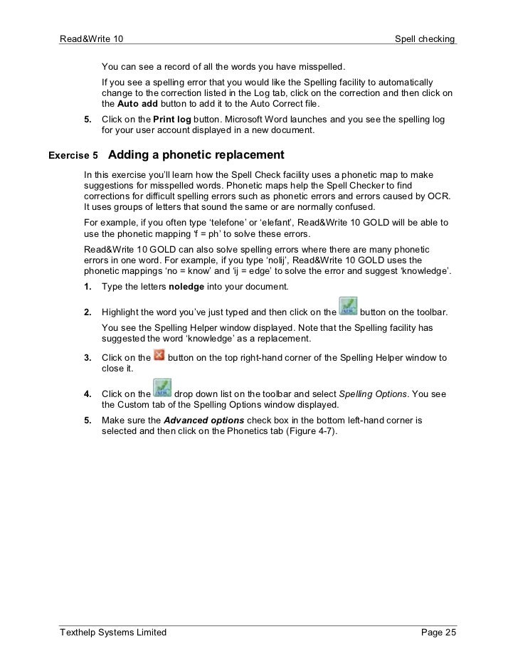 Read & Write Gold Training Guide