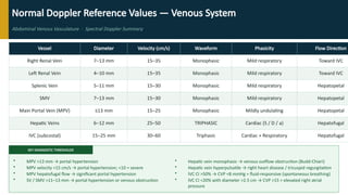 Comprehensive Ultrasound Imaging of Normal Abdominal Venous Vasculature ...
