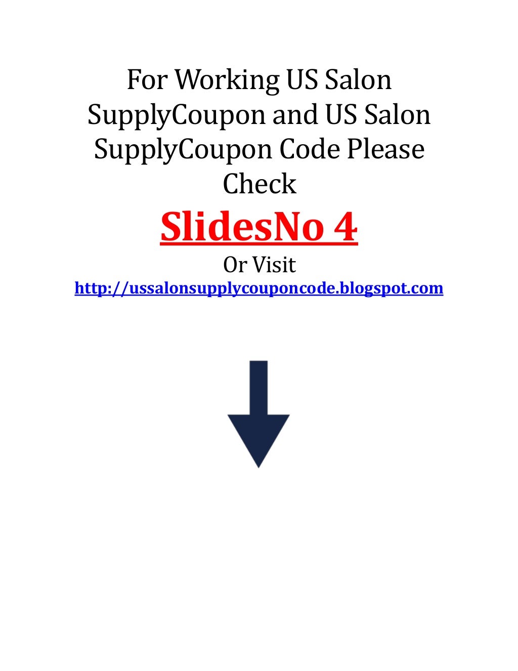 US Salon Supply Coupon Code