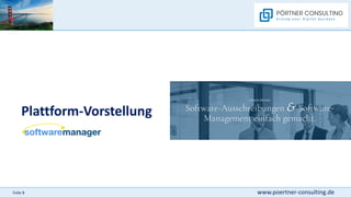 www.poertner-consulting.de
Folie 8
Plattform-Vorstellung
 