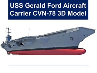 USS Gerald Ford Aircraft
Carrier CVN-78 3D Model
 