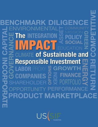 The Impact of Sustainable and Responsible Investment | PDF