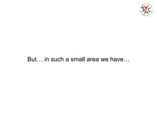 But… in such a small area we have…
 