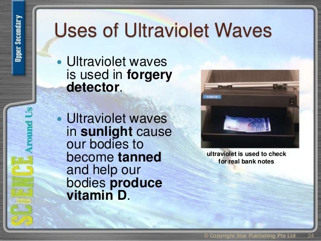 Ultraviolet Rays Are Used To