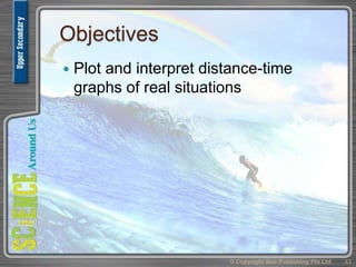 Objectives
 Plot and interpret distance-time
graphs of real situations
43© Copyright Star Publishing Pte Ltd
 