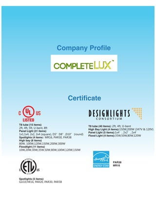 &RPSDQ 3URILOH
&HUWLILFDWH
7 WXEH LWHPV