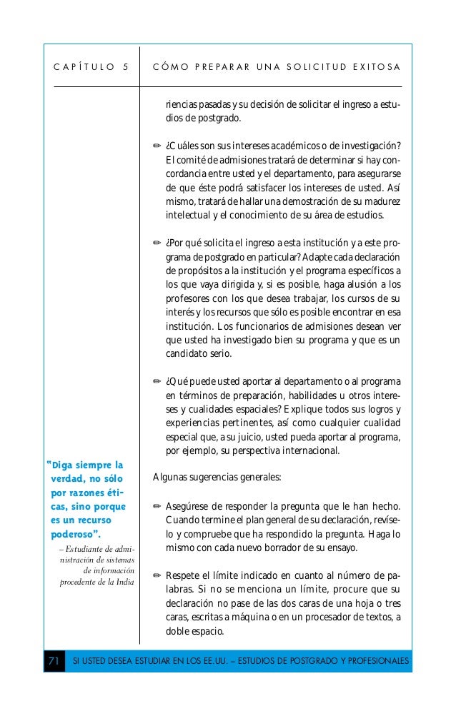 Usted Desea Estudiar En Los Estados Unidos