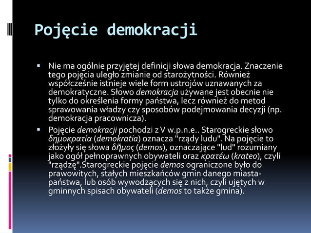 Ustroje polityczne | PPT