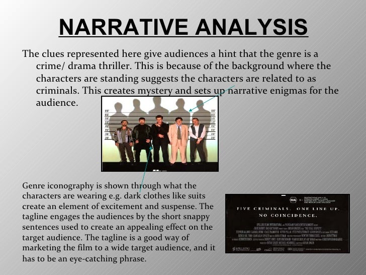 usual suspects critical film analysis The usual suspects film poster analysis this poster is a combination of a teaser poster and a main poster this is because it includes information about the s. usual suspects critical film analysis The usual suspects film poster analysis this poster is a combination of a teaser poster and a main poster this is because it includes information about the s.
