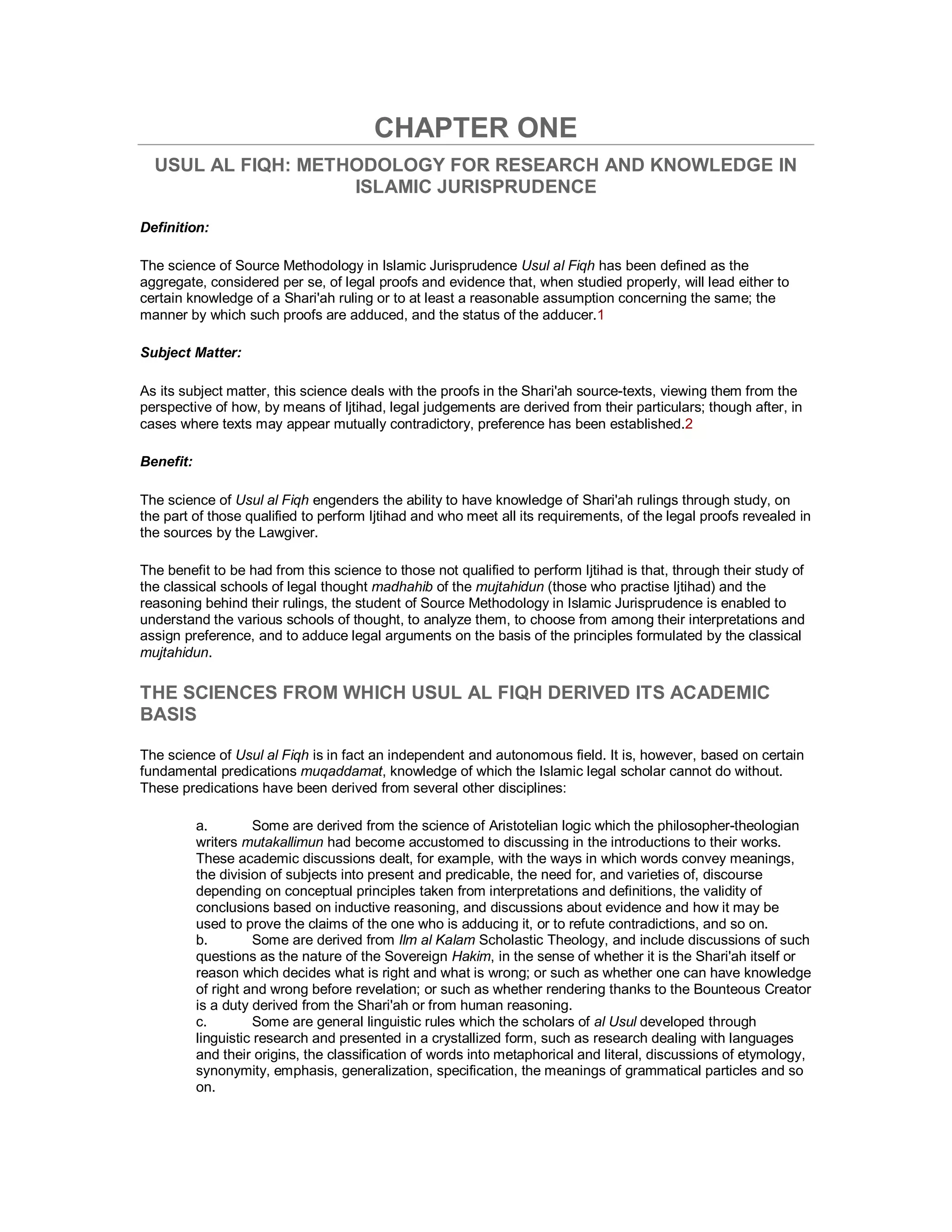 Usul Al Fiqh Al Islami Pdf