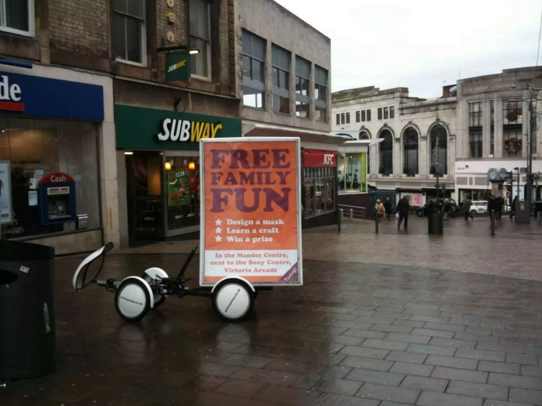 Arts Nation West Midlands: ActivitiesActivities: Programmed activity included a new festival, theatre productions, exhibitions about local people and areasMarketing tools included treasure trails, competitions,  art café in shopping centre, projections on empty shop units