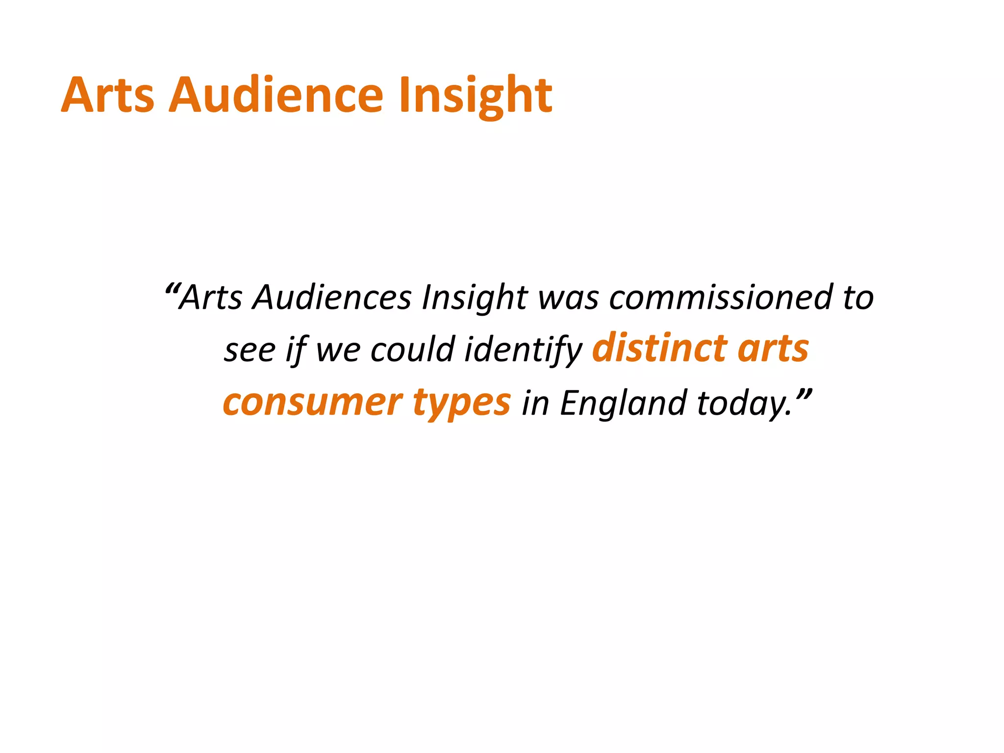 Enables more precise targetting and tailored marketing communications