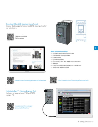 Datasheet de softstarters | PDF