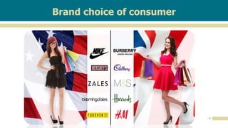 8
Brand choice of consumer
 