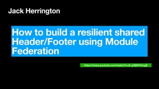 Mikrofrontend a Module Federation | PDF
