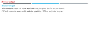 UT-I Web Applications Development using PHP & MYSQL.pptx