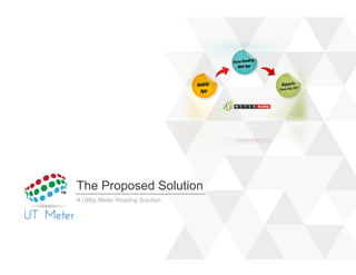 The Proposed Solution
A Utility Meter Reading Solution
 