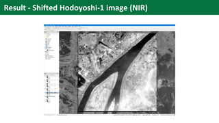 Result - Shifted Hodoyoshi-1 image (NIR)
 