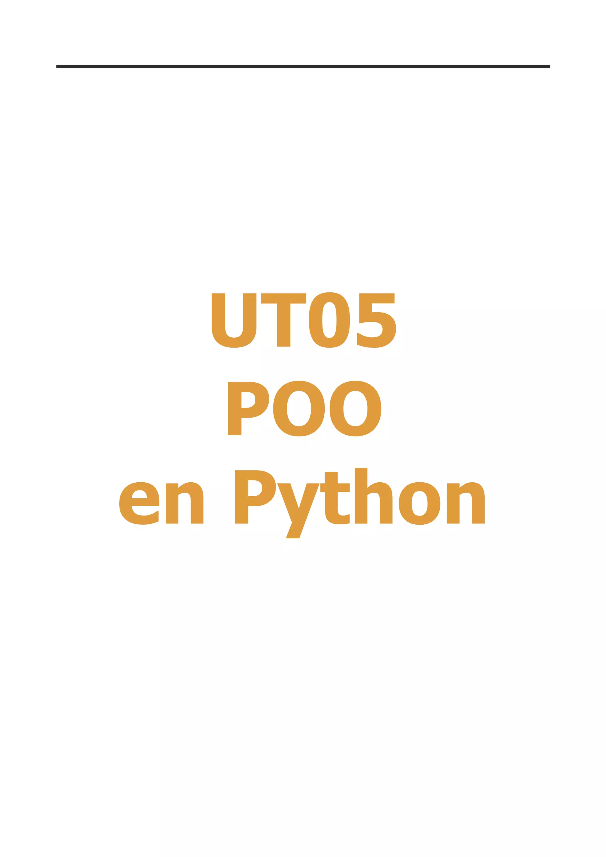 UT05
POO
en Python
 