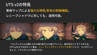 Unite Tokyo 18 ユニティちゃんトゥーンシェーダー2 0使いこなしスペシャル こだわりの活用法を紹介します