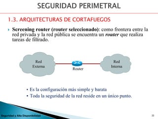 IMPLANTACIÓN DE MEDIDAS DE SEGURIDAF PERIMETRAL | PDF