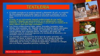 PROFESORA: MAURA QUISPE
