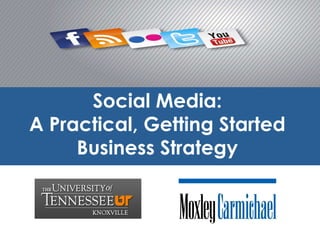 Social Media: A Practical, Getting Started Business Strategy 