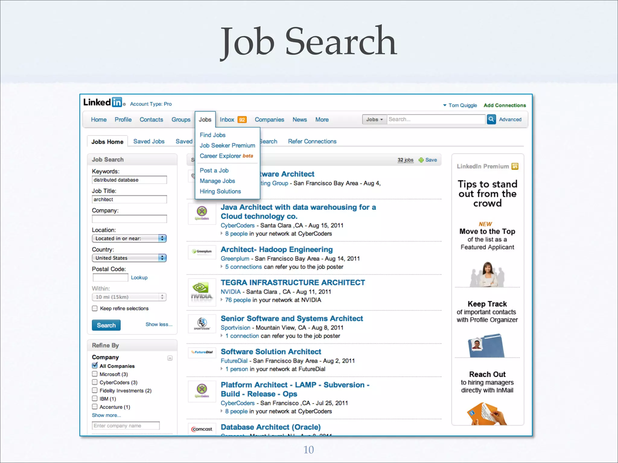Job Search




    10
 